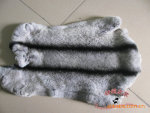 2011新产 优质 大量 长期供应 獭兔皮 定做毛领 皮草原张