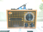 Wooden Radio With MP3 Music Player