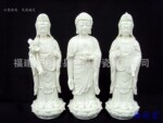 【典尚堂】12寸西方三圣盘坐观音菩萨佛像地藏王释迦牟尼佛