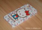 供应iphone4新款白色Kitty猫图案手机外壳|iphone4外壳厂家