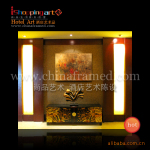 供应五星级酒店玄关台 工艺摆柜 装饰画