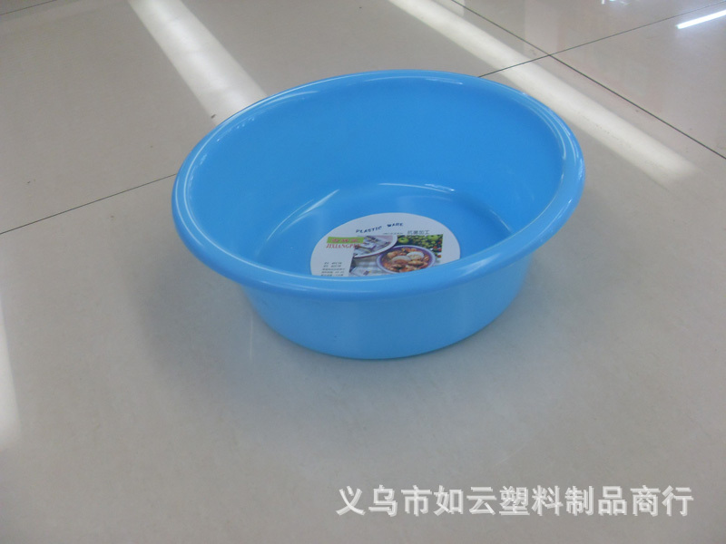 批发供应塑料脸盆 洗手盆 洗菜盆 40-45吉祥盆详情2