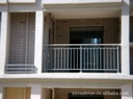 高层建筑楼房室外彩色阳台铝合金栏杆阳台护栏(图)
