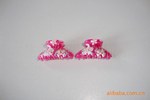 时尚流行(3.5cm)印花怪手夹