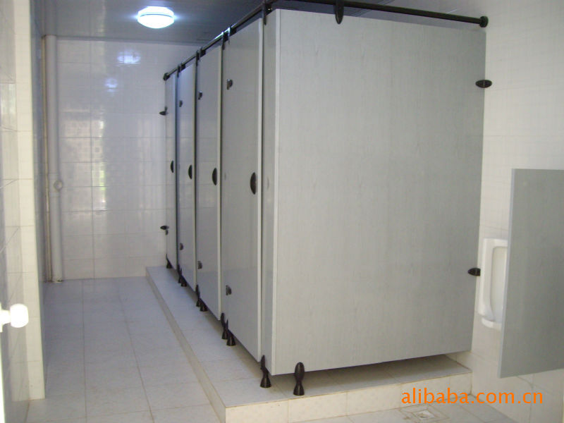 穗丽特公司专业生产pvc卫生间隔断板,100%防水,防虫,环保等图片_8