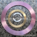 供应彩色CD纹金属按钮盖