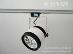 厂家优质供应LED轨道灯,12W轨道灯,道轨灯配件,大功率轨道灯
