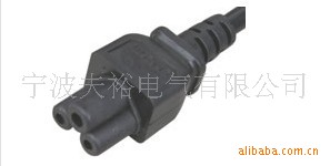 欧规三芯米老鼠尾插