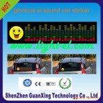 EL冷光彩贴,EL声控车贴,冷光车标