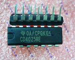 CD4025BE CD4025 ȫ��ԭװTI��˾ DIP-14 IC