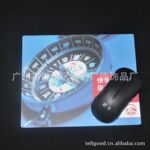 【鼠标垫厂家】友邦保险促销赠品 五号新布纹 防滑防刮橡胶鼠标垫