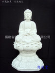【典尚堂】12寸阿弥陀佛陶瓷娑婆三圣地藏王菩萨祥狮铜器观音菩萨