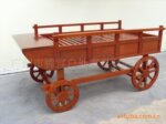 广州市番禺区户外家具厂家直销生产户外木制花车/户外实木花车