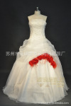 热销款式 实物图片婚纱 量身定制 新娘婚纱 鸵鸟毛 全缝珠SH025