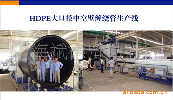 厂价直销DN400,SN10,HDPE承插式缠绕管,售后服务完善