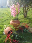 供应玻璃钢花盆 园林景观花盆 树脂花钵 花盆模具 GRC花钵