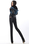 2012新品 高端女式加长高腰韩版女式牛仔裤批发 款号1202#