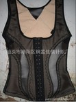 正品澳詩米蘭天然彩棉功能型收腹透氣孔塑身衣839#*