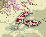供应数字油画 40*50富贵吉祥 数字油画代理 数字油画diy