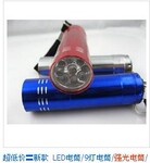 厂家直销LED九灯节能手电筒