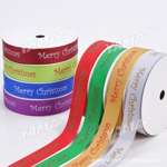 供应圣诞节印刷织带,christmas 印刷织带