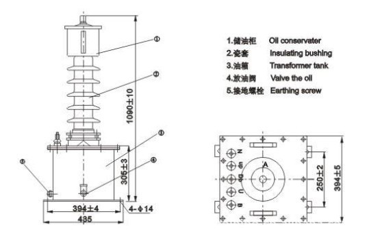 供应jdjj2-35型油浸式电压互感器