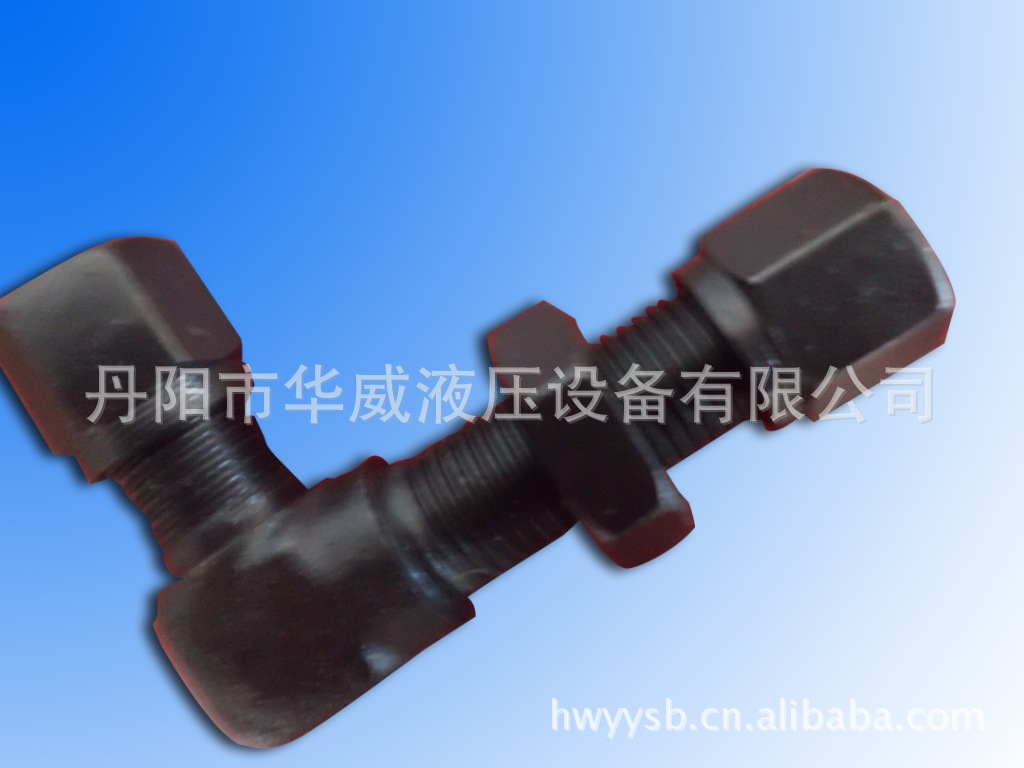 卡套式隔壁直角