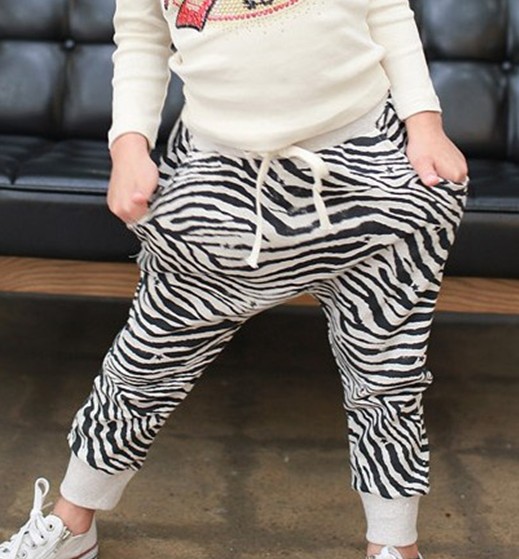 Zebra Stripe Pants