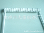 供应扁护套弹簧线 2芯扁护套弹簧线 黑色2芯扁护套弹簧线