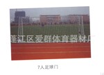 生产销售固定7人足球门。江门市蓬江区足球门厂家