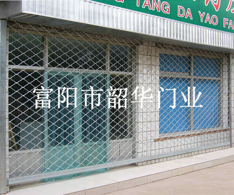 镀锌梅花网型门