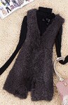 外贸精品/网店代理/奢华羊毛针织马夹1109019