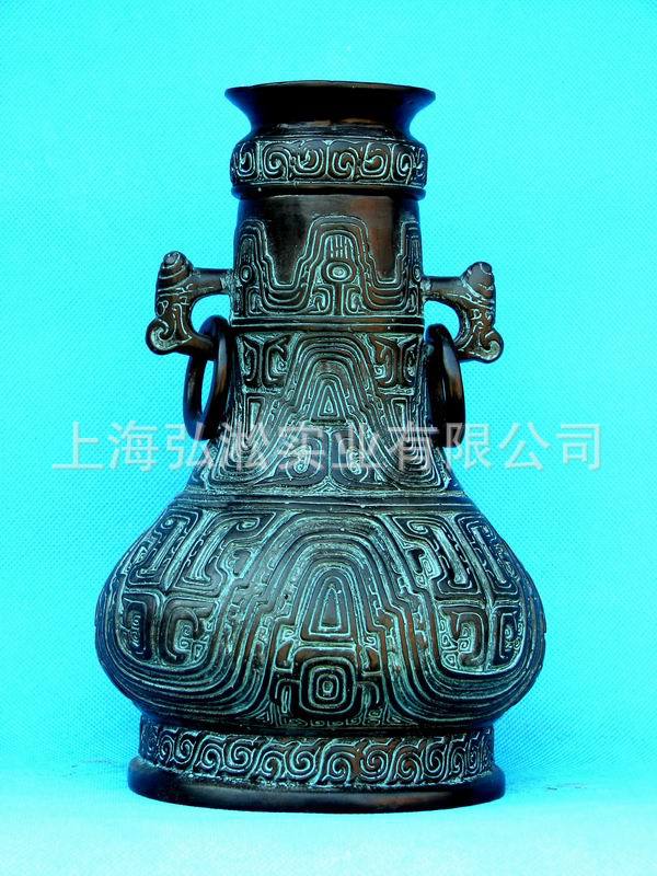 供应仿古金属工艺品|商务礼品|青铜器批发|兽面纹假腹