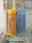 独家设计展士旋转鞋垫展示架/商品架/广告架/架子【商家必备】
