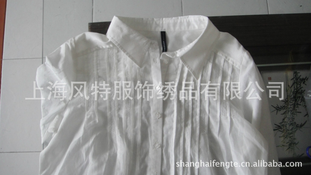 定制加工 服装加工 淘工厂-上海风特衬衫打条定制加工生产线 图集