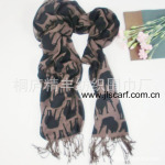 2012供应新款100%腈纶环保活性印花围巾