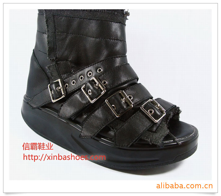 信霸鞋业 MBT凉鞋diet徐濠萦明星款摇摆鞋 厚底凉鞋 厂家直销批发 