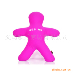 【leadershow】品牌靠垫 多姿人型靠垫 莱卡面料玫红人形玩具靠垫
