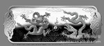 龙年贺岁银条999纯银20克|龙年纪念银条|2012龙年贺岁纪念银条
