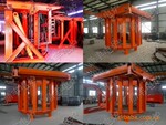 鼎丰电炉专业生产中频炉体、钢壳、炉架