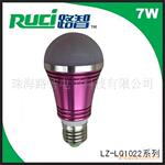 供应新款DIY调色功能RGB球泡灯具