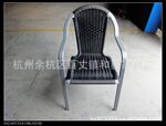 【厂家直销】户内外藤制圆背椅简约PE藤家具