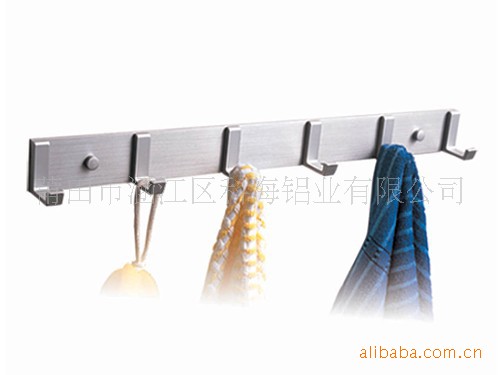 太空铝合金6挂衣钩