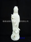 【典尚堂】12寸滴水观音菩萨佛像陶瓷传统工艺品开光护身符佛珠
