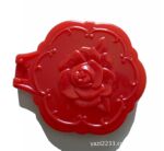 义乌厂家直销|塑料制品|花形双面化妆镜
