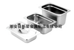 1/9不锈钢美式份数盆 彩塘不锈钢份数盆 不锈钢份数盘