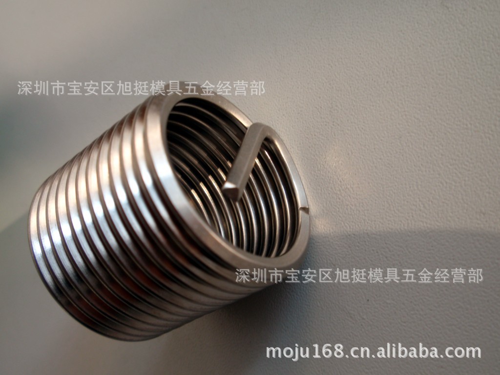 【厂家供应】m2.5*2d螺纹护套|螺纹丝套|钢牙套|钢丝螺套