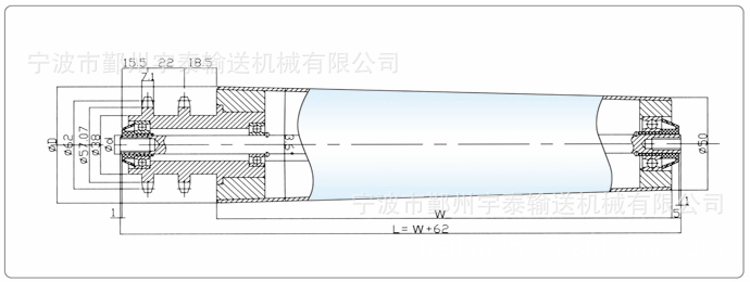 【滚筒输送线--动力滚筒--宁波宇泰】价格,厂家,图片