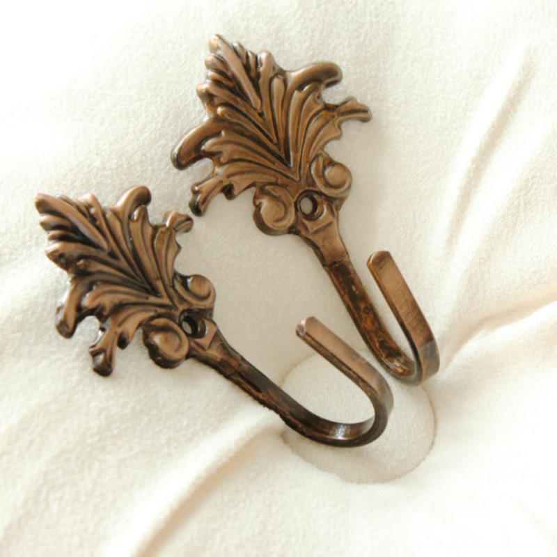 QianSuo Curtain wall hook curtain hook metal hook Maple wall hook