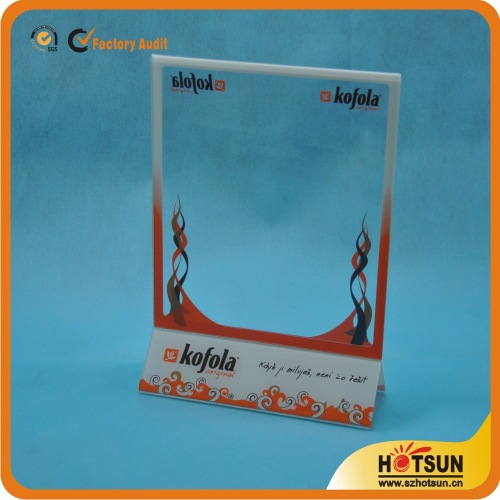 acrylic menu holder 014